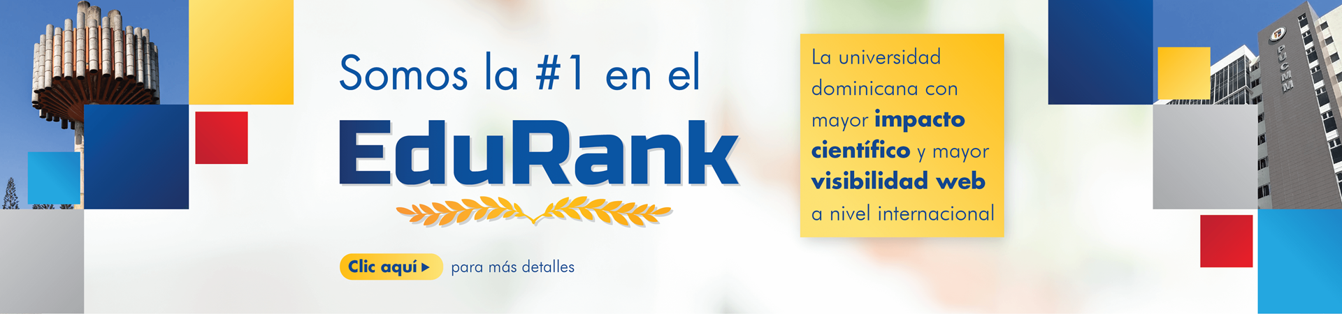Somos las #1 en el EduRank