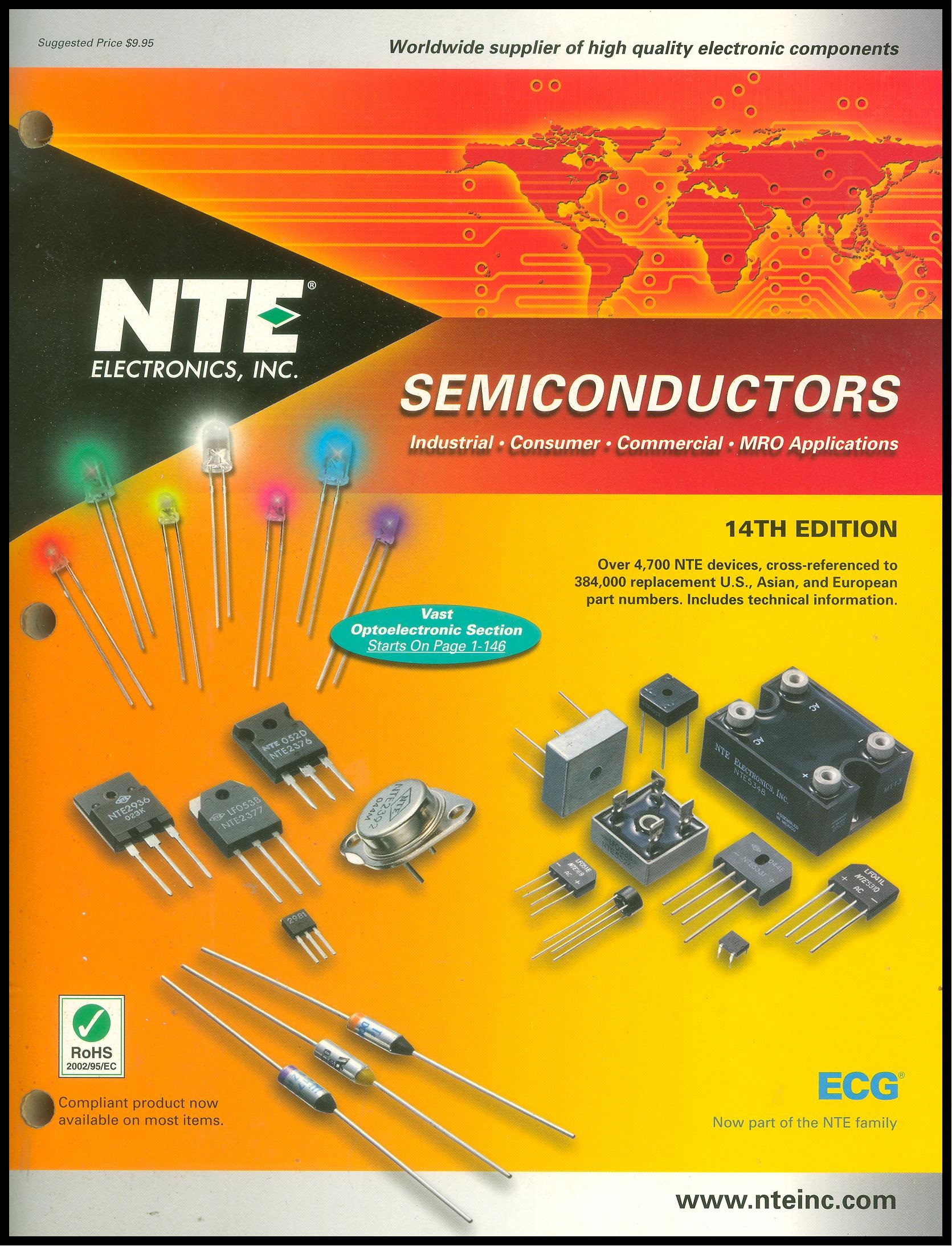 NTE Semiconductors industrial, consumer, commercial, MRO applications